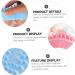 Frcolor Silicone Shampoo Brush for Kids | Scalp Circulation & Peeling Shower Headwear - Buy Online on GoSupps.com