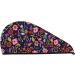 Buy Dancing Skeletons Floral Garden Microfiber Hair Towel - Super Absorbent Quick Dry Coral Velvet Wrap for Long Curly & Thick Hair - Ideal for Women - Buy Online on GoSupps.com