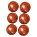 Healeved 6 Pieces Solid Wood Massage Ball Foot massage devices rollball massage device Handmilling ball wooden balls Exercise balls Exercise balls Muscle stretchball Fitnessball leisure ball