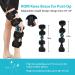KD Post Op Knee Brace | Hinged ROM Support for ACL MCL PCL Injuries & Arthritis | Adjustable Full Leg Brace - KB-ROM-2 - Buy Online on GoSupps.com