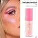 Makeup Highlighter Fairy Patting Powder Stick Highlighter - Shimmer Three-Dimensional Makeup Stick for Face Body Tmay 02#pink - Buy Online on GoSupps.com