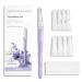 Face Razors for Women Dermaplane Razor Reusable Dermaplaning Tool for Face Eyebrow Razor Facial Hair Removal for Women and Men Facial Razor 8 Blade Refills with Blade Cover Purple