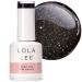 Lola Lee Gel Polish | Little Ray Of Pitch Black | GP098 | 15ml |Long-Lasting | Chip Proof | Soak-Off | Nail Art | Manicure & Pedicure | Easy to Apply |Salon and Home Use | LED UV Lamp