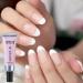 Solid Nail Gel - Nail Extension Gel Portable Nail Tips Solid Gel Press on Nails Solid Glue Gel for Fake Nails Curing Needed Home Use Kshsaa - Buy Online on GoSupps.com