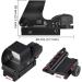 Feyachi Reflex Sight Red & Green Dot Scope | 4 Reticles | 45 Degree Rail Mount - Buy Online on GoSupps.com