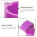 BUGUUYO 100pcs Chicken Leg Ring Chicken Thigh Poultry Identification Ring Chicken Drumsticks Plastic Purple - Buy Online on GoSupps.com
