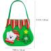 KOMBIUDA Santa Pants Treat Bags 3pcs Christmas Bag Candy Bags Goodie Bag Christmas Candy Bag Cloth Bags Holiday Bag - Buy Online on GoSupps.com