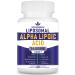 Liposomal Alpha Lipoic Acid 1600mg per Serving ALA Supplement for Antioxidant Health Energy and Metabolism-Gluten Free & GMO 60 Capsules