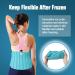 Comfcube Lower Back Ice Pack - 2 Hours Long Lasting Cold Therapy for Back Pain Relief, Injuries, Sciatica, Coccyx and Swelling - Flexible Wrap for Back Surgery Recovery - Buy Online on GoSupps.com