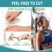 Sialicess Reusable Silicone Scar Strips for Keloid & Hypertrophic Scars - 2 Month Supply - 4 PCS - Buy Online on GoSupps.com