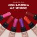 DEALPLUSDEAL ROMANTIC BEAR Wine Lip Tint Set - 6 Pcs, Long Lasting & Waterproof Lip Gloss Collection - Buy Online on GoSupps.com