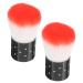 Healeved 10 Pcs Nail French Powder Box French Nail Dip Container Nail Dip Powder Kit Nail Cleaner Brush French Tip Nail Tool Makeup Brush French Dip Nail Kit Manicure Asb Cleaning Brush