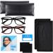 COOLOO Blue Light Blocking Gaming Glasses | Anti Glare, Headache Relief, Blue Light Filter | Lightweight & Fashionable | 15-black+tortoise - Buy Online on GoSupps.com