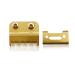 New Upgrade Gold Oneblade Replacement Blade for Wahl Clippers Durable Stainless Steel Wahl Clipper Blades Wear-Resistant for Barbers and Family - Compatible with 8148 8504 1919 2241 2240 8591