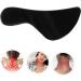 Healeeved 3-Part Gua Sha Set - Black Nitrile Scrapers for Muscle Relief - Natural Health Massage Tool (3pcs 11x4.2cm) - Buy Online on GoSupps.com