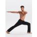 Willit Men's Cotton Yoga Sweatpants - Black Medium | Open Bottom, Athletic Lounge Pants with Pockets - Buy Online on GoSupps.com