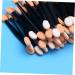 FOMIYES 100pcs Make up Sponge Eye Makeup Eyeshadow Stick Makeup Brush Double Head Beauty Tools - Buy Online on GoSupps.com