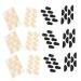 Iwowhero 40 Leaves Nasal Protection slip -resistant nasal pad interchangeable nasal cushion glasses nasal support silicone nasal cushion for glasses Self -adhesive nose pads raised tin frame sponge