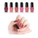 Clest F&H Nouvel ensemble de vernis ongles (6 bouteilles)-Vernis ongles base d'eau facile d coller et s chage rapide non toxique-F6