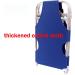 Foldable Stretcher Aluminum Alloy Four-Wheel Stretcher cart with Wheels case and Carrying Straps Rugged and Portable for First aid - Buy Online on GoSupps.com