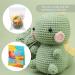 ZMAAGG Beginners Crochet Kit - Dinosaur Crochet Animal Kit | Knitting Kit with Yarn & Hooks | Step-by-Step Video Instructions | DIY Craft Art Starter Kit - Buy Online on GoSupps.com
