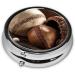 Retro Baseball Mini Pill Box | 3 Compartment Travel Organizer | Portable Medicine Case for Home & Office - Buy Online on GoSupps.com