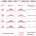 PERMANIA Lash Lift Pads Lash Shields for Lash Lift New Shape Soft and Comfortable Cruelty-Free (5 Pairs-Pink) - Buy Online on GoSupps.com