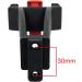 Rixen and Kaul KlickFix Handlebar Adapter for Head Tube - Black One Size | International Shipping Available - Buy Online on GoSupps.com