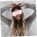 Angoily Silk Eye Mask with Ice Sheet Pink Gel Sleeping Mask for Kids & Adults | 21x9cm Facial Eye Plaster for Relaxation & Sleep - Buy Online on GoSupps.com