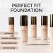 AGE 20's Perfect Fit Liquid Foundation Makeup 48-Hour Lasting Lightweight Seamless Coverage Natural Matte Finish 03 Beige 1.01 fl oz - Buy Online on GoSupps.com