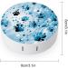 Buy Dog Paw Blue Print Contact Lens Case - Travel & Care Box for Lenses - International Shipping Available - Buy Online on GoSupps.com