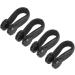 Hand Acupressure Clamp for Migraine Relief - Flower-Shaped Adjustable Relaxation Tool (4 Pieces Black) | Effective Pain Reduction - Buy Online on GoSupps.com