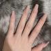 Sethexy matt ballerina pure color wrong nails coffin complete cover medium acrylic art nail tips for women and girls (light pink)