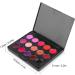 Palette de Brillants L vres - 15 Teintes Longue Dur e | Rouge L vres Mat et Gloss Waterproof Hydratant | Maquillage Pigment pour Soir e F te Halloween Kit Cosm tique Polyvalent et Professionn - Buy Online on GoSupps.com