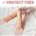 Premium Ballet Toe Pads - Cushioned Toe Pockets & Protective Covers for Dance | Comfortable & Durable Fabric Toe Socks - Buy Online on GoSupps.com