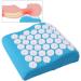 Acupuncture Pillow Massage | Acupressure Neck Pillow for Pain Relief & Improved Blood Circulation Blue  - Buy Online on GoSupps.com