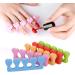 10 Pairs Toe Separators - Portable Sponge Nail Art Spacer & Divider for Perfect Manicure - Ideal for At-Home Pedicures - Buy Online on GoSupps.com