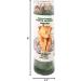 HOLY Death Money Palm Wax Candle - Green | Spiritual Intention Spell for Abundance | Vela CASA ESOTERICA PERFUMADA (Santa Muerte Dinero - Buy Online on GoSupps.com