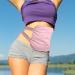 Castor Oil Pack Compress | Cotton Pack Wrap Elastic Castor Oil Wrap Sleep Aid Pack Less Mess Heatless Reusable for Liver Shakven Pink - Buy Online on GoSupps.com