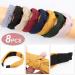 FLOFIA Vintage Wide Headbands for Women - Retro 8-Piece Knot Hairband Set | International Shipping - Buy Online on GoSupps.com