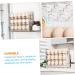 KOMBIUDA Refrigerator Egg Rack Egg Storage Box Plastic Serving Tray Vanity Organizers and Storage Egg Container for Refrigerator Transparent 26X20X10CM - Buy Online on GoSupps.com