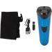 Electric Beard Trimmer Electric Beard Trimmer 3 Floating Heads Rechargeable Precise Cutting Cordless Beard Clipper for Men (Blue) - Buy Online on GoSupps.com