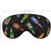St Patrick's Beer Drinking Bottle Sleep Mask - Adjustable Strap, Blocks Light - For Men and Women - Ideal for Travel and Night Time Rest - Buy Online on GoSupps.com