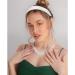 YISSION 5PCS Padded Headbands for Women Girls - Non Slip Satin Fashion Headbands - White Pink Purple Hair Accessories - Buy Online on GoSupps.com