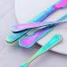 Cutlery Set 24 Pieces Stainless Steel Gold Flatware Set Dinnerware Knives Forks Spoons Service for 6 Mirror Polish Basic Tableware Fork and Spoon HUAN TAI (Color : Rainbow Size : 6set/24pcs) 6set/24pcs Rainbow - Buy Online on GoSupps.com