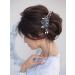 IYOU Crystal Bridal Hair Comb Black Rhinestone Wedding Side Combs Prom Bride Hair Accessories for Women - Buy Online on GoSupps.com