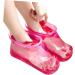 FOYTOKI 1 Pair Foot Bath Shoes Foot Spa Foot Container for Bathing Ankle Home Foot Bath Container Foot Soaking Tub Foot Soak Shoes Bath Tubs Foot Washing Shoes Take a Bath Pvc Bracket Man 26.3x11cm Rosy - Buy Online on GoSupps.com