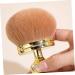 VINTORKY Fluffy and Soft Makeup Brush Travel Powder Brush Makeup Powder Brush Travel Makeup Brush Setting Powder Brush for Loose Powder Brush for Powder Foundation Blush Brush Makeup Tools 8.50X7.00X7.00CM Golden - Buy Online on GoSupps.com