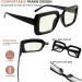 Eyekeper 4 Pack Blue Light Blocking Reading Glasses for Women - Square Computer Readers 1.25x - Buy Online on GoSupps.com