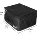 WOLT Golf Trunk Organizer Storage - Waterproof Car Golf Locker for Accessories, Gloves, Tees, Balls - Collapsible & Adjustable Design in Black - Buy Online on GoSupps.com